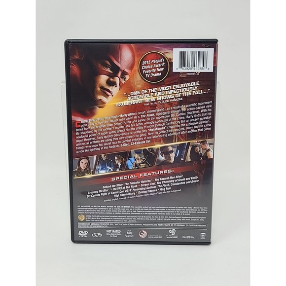 Flash The Complete First Season DVD 5-Disc set TV Show - Picture 4 of 7